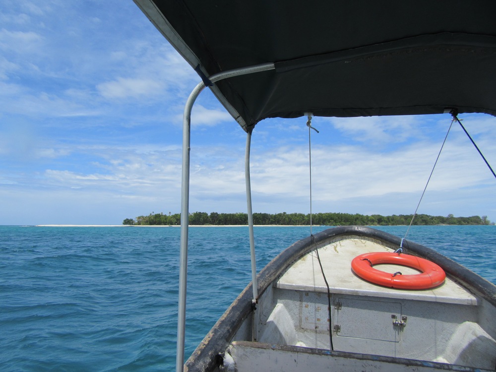 way to Isla Zapatilla