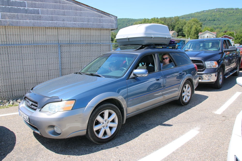 on the way to isle aux coudres