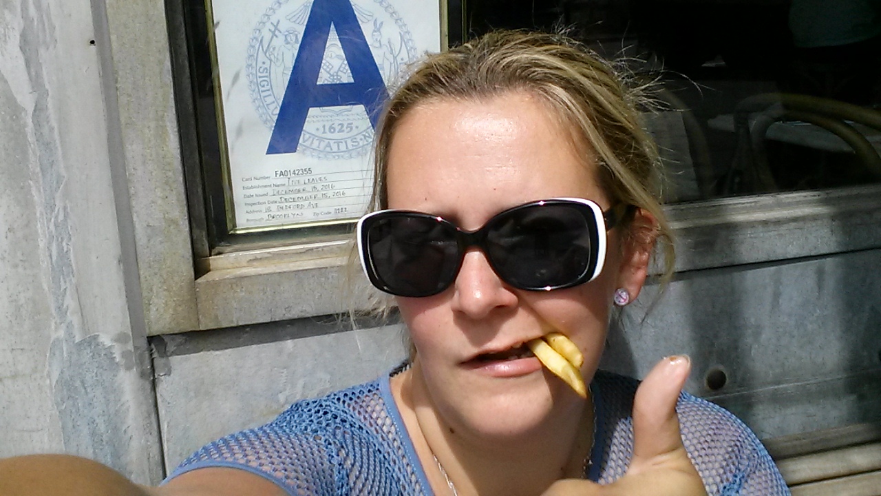 NYC truffle fries